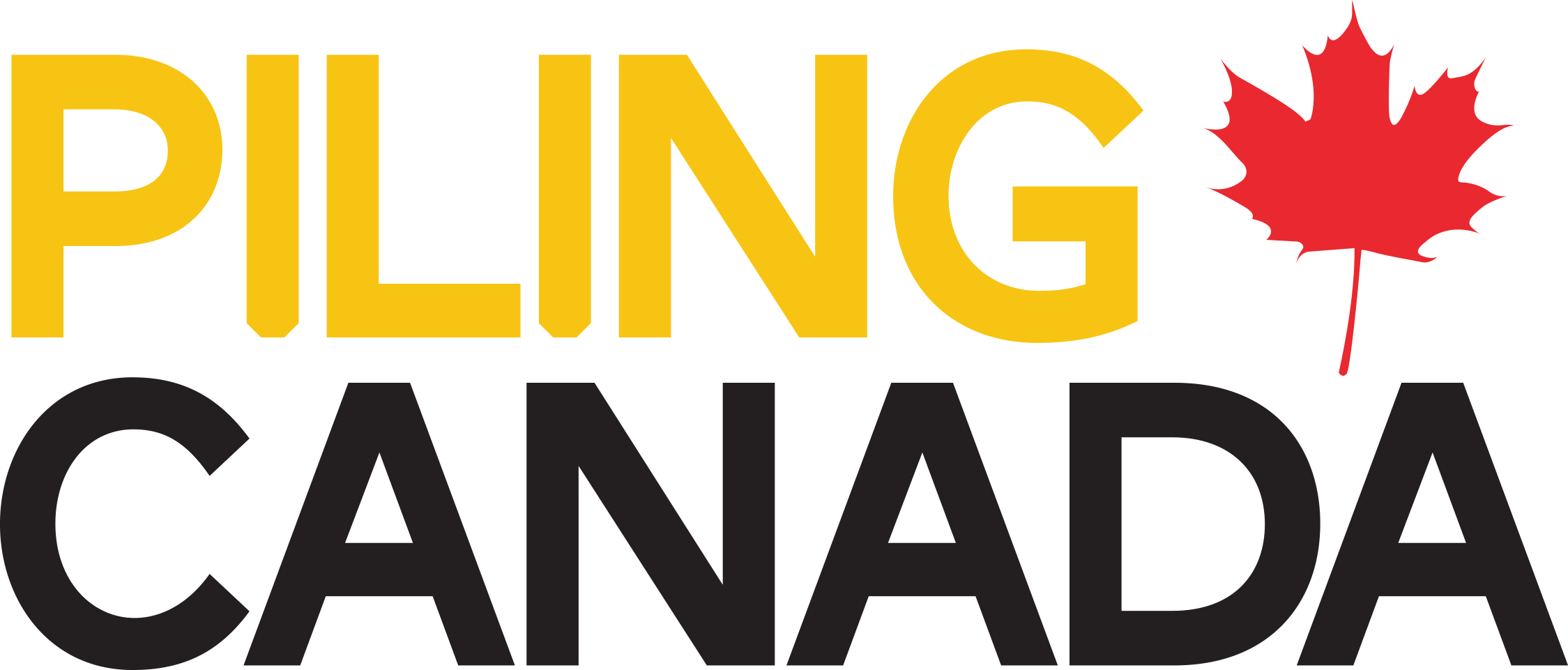 logo for piling canada